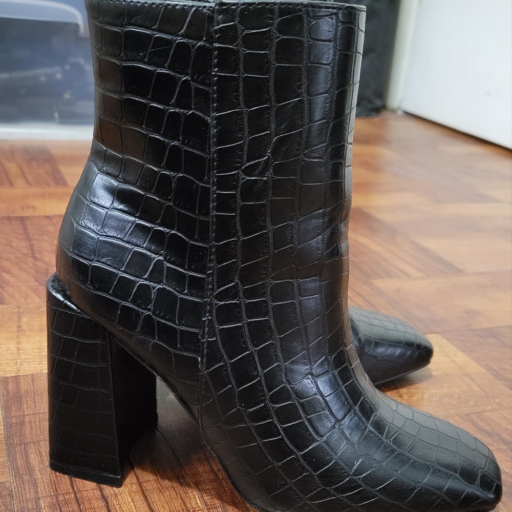 black boots